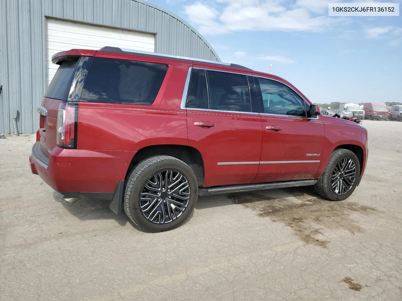 1GKS2CKJ6FR136152 2015 GMC Yukon Denali