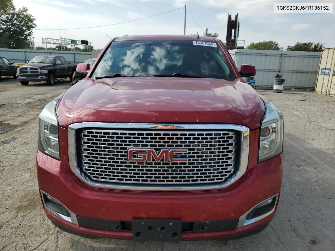 1GKS2CKJ6FR136152 2015 GMC Yukon Denali