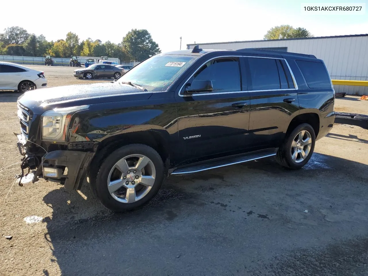 2015 GMC Yukon Sle VIN: 1GKS1AKCXFR680727 Lot: 77019164