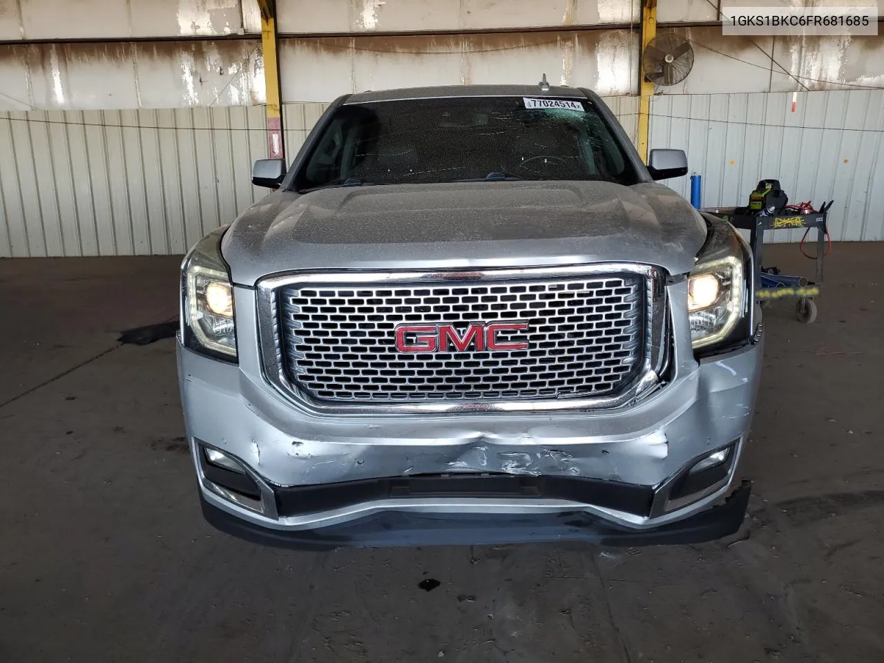 2015 GMC Yukon Slt VIN: 1GKS1BKC6FR681685 Lot: 77024514