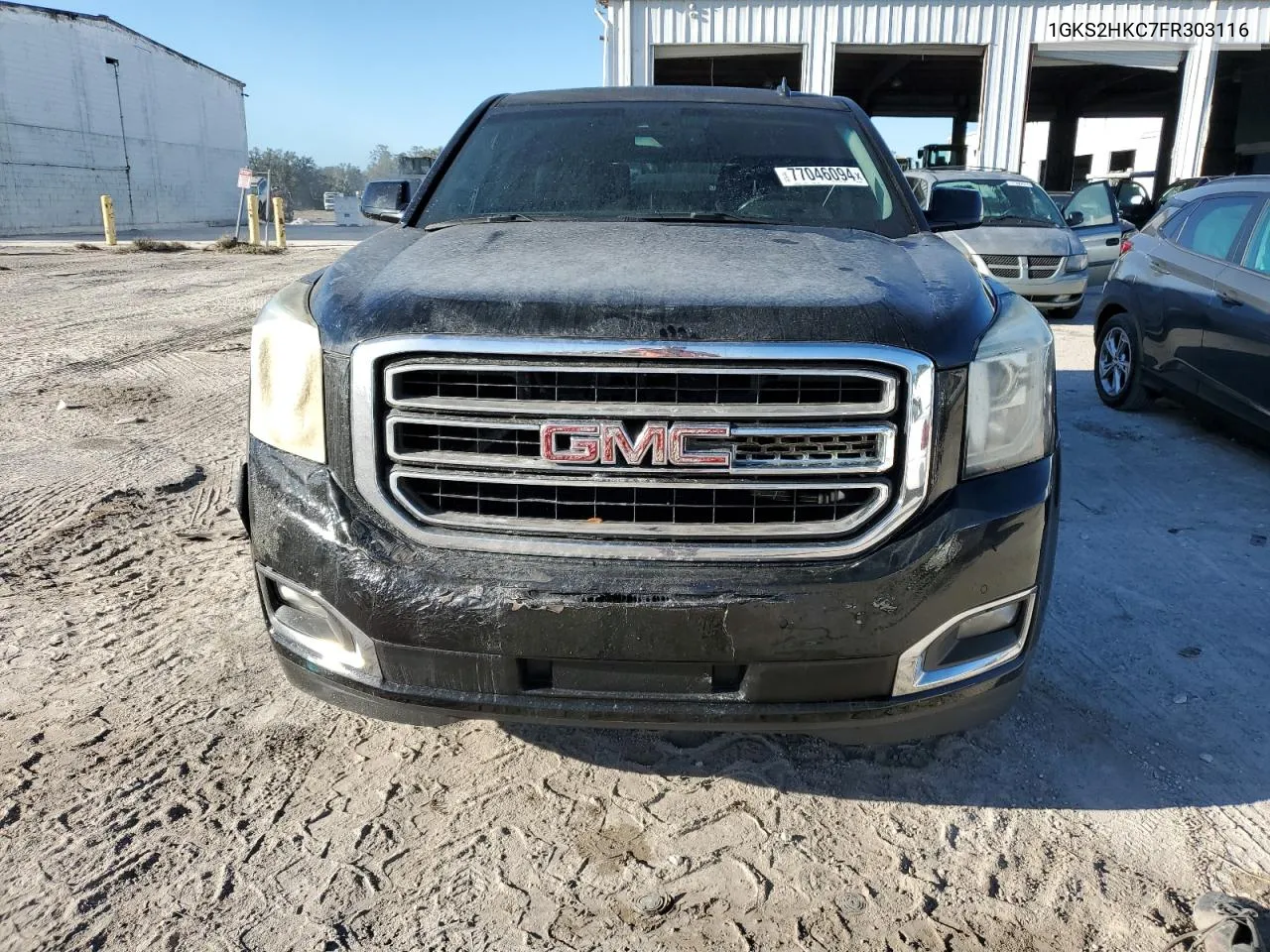 2015 GMC Yukon Xl K1500 Slt VIN: 1GKS2HKC7FR303116 Lot: 77046094