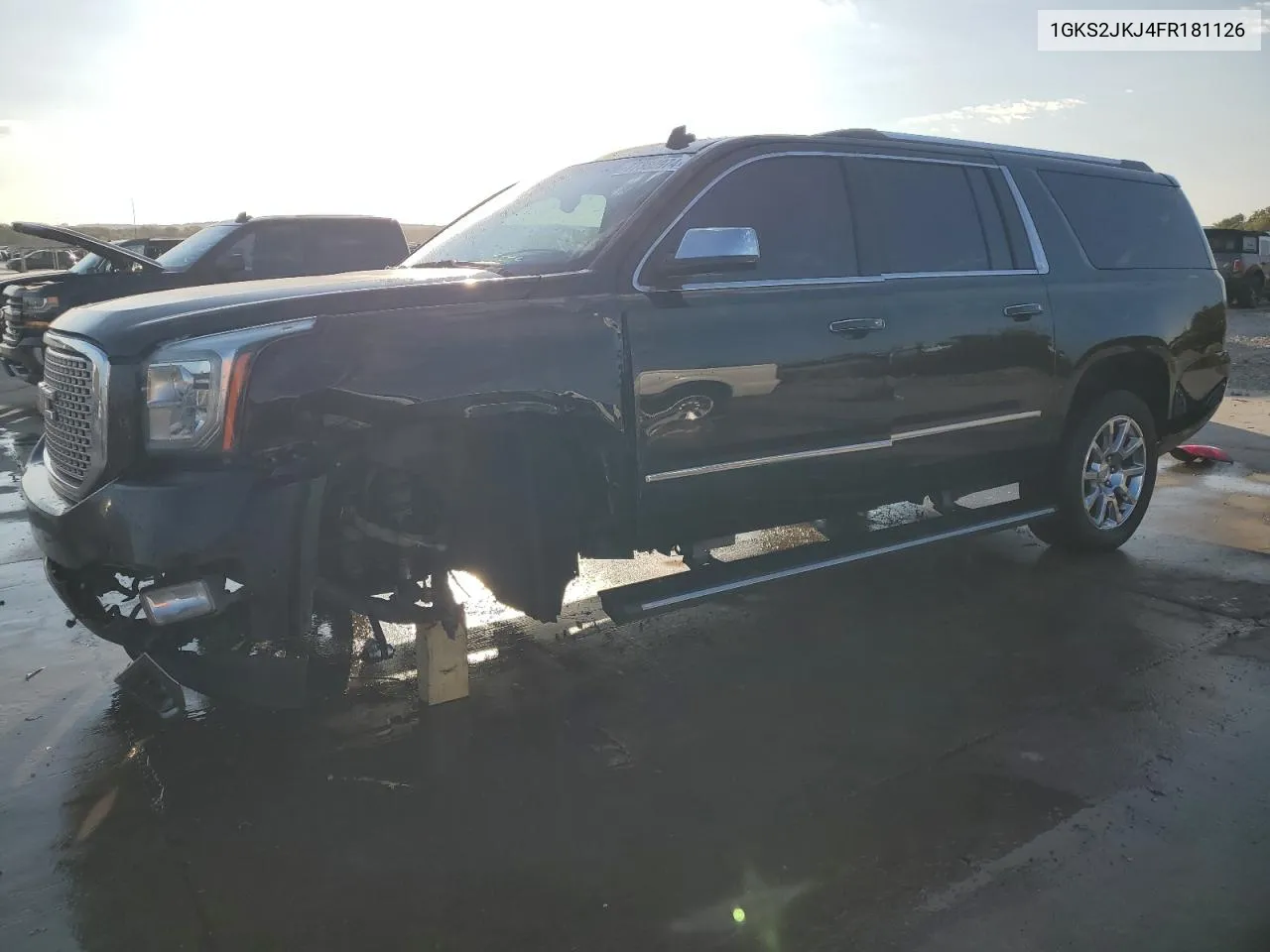 2015 GMC Yukon Xl Denali VIN: 1GKS2JKJ4FR181126 Lot: 77380974