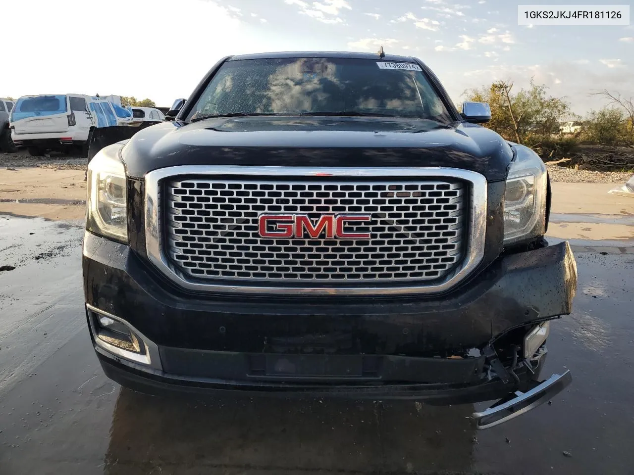 2015 GMC Yukon Xl Denali VIN: 1GKS2JKJ4FR181126 Lot: 77380974