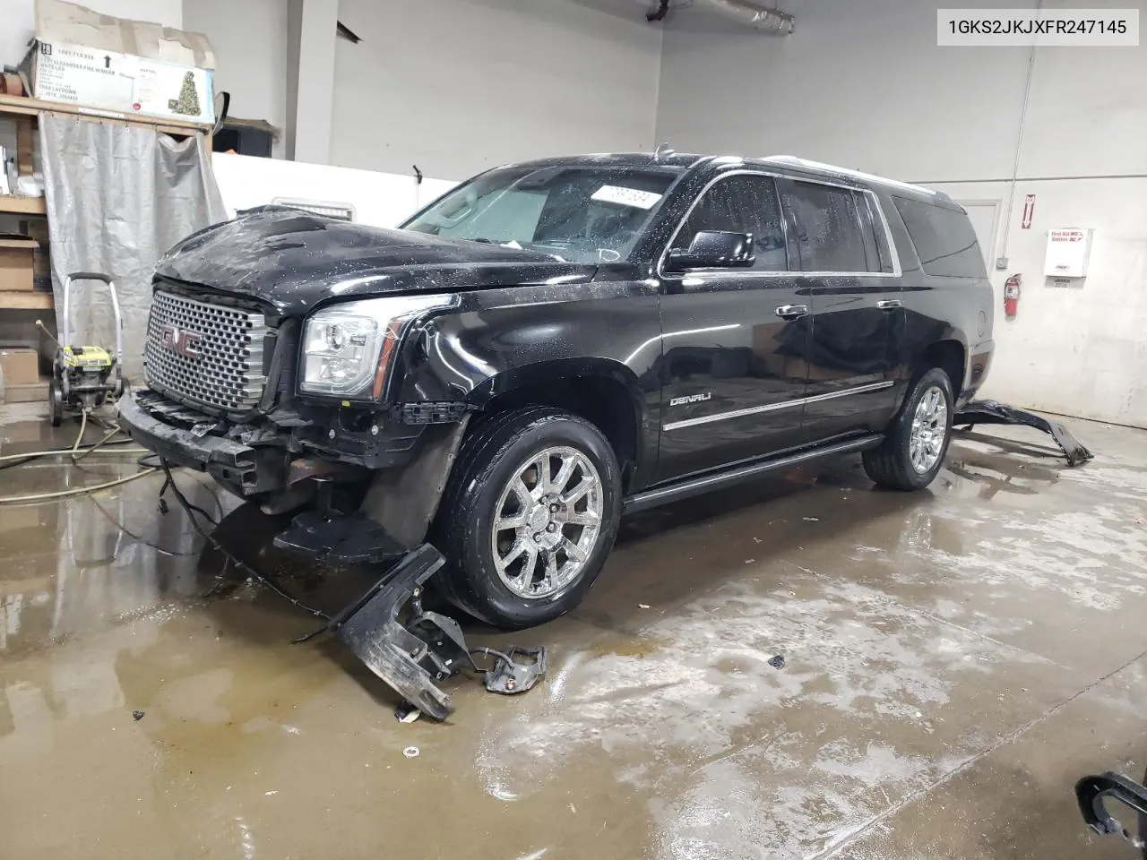 2015 GMC Yukon Xl Denali VIN: 1GKS2JKJXFR247145 Lot: 77391534