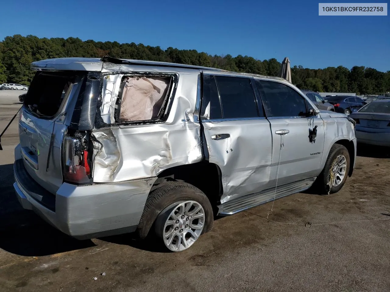 2015 GMC Yukon Slt VIN: 1GKS1BKC9FR232758 Lot: 77394544