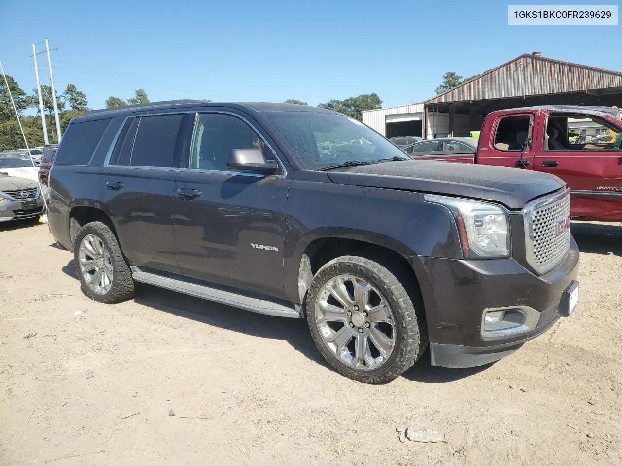 2015 GMC Yukon Slt VIN: 1GKS1BKC0FR239629 Lot: 77414814