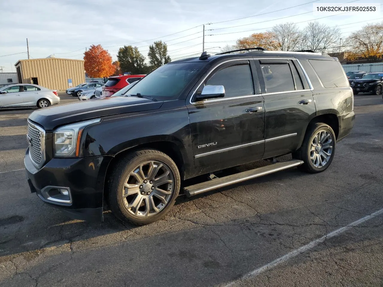 2015 GMC Yukon Denali VIN: 1GKS2CKJ3FR502553 Lot: 77595724