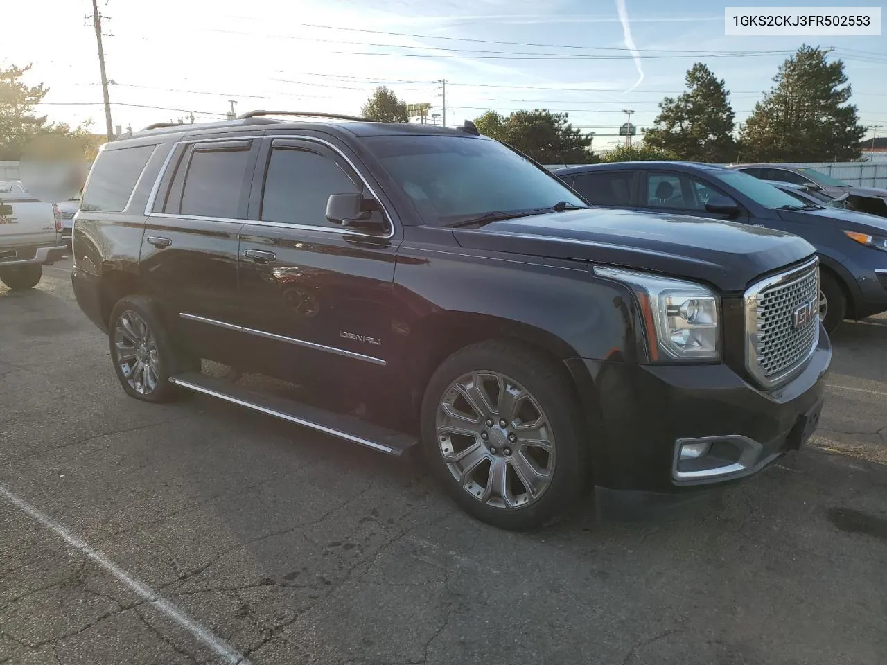 2015 GMC Yukon Denali VIN: 1GKS2CKJ3FR502553 Lot: 77595724