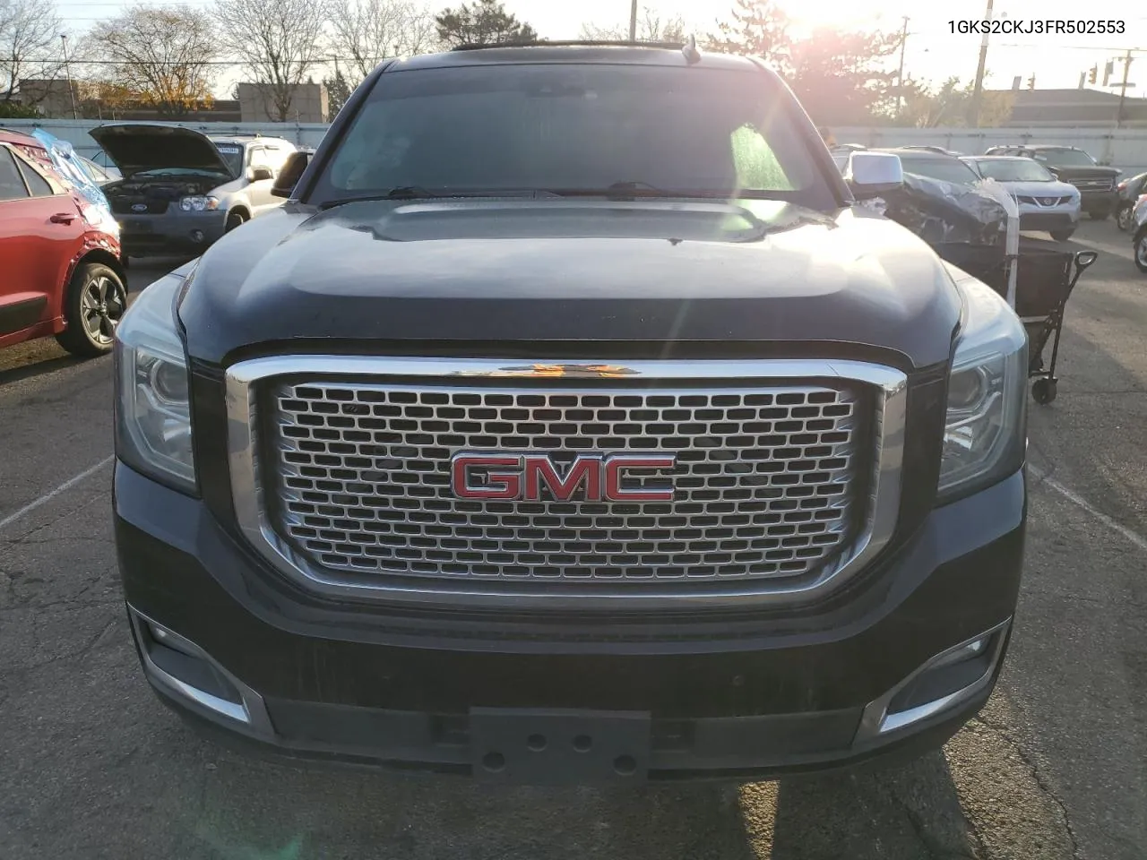 2015 GMC Yukon Denali VIN: 1GKS2CKJ3FR502553 Lot: 77595724