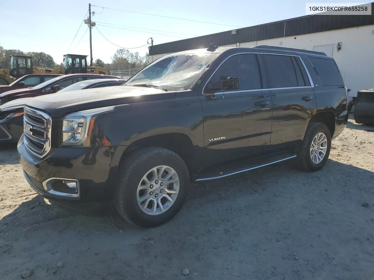 2015 GMC Yukon Slt VIN: 1GKS1BKC0FR655258 Lot: 77897224