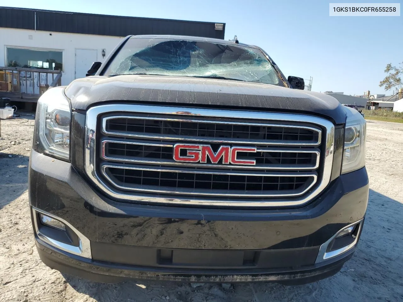 2015 GMC Yukon Slt VIN: 1GKS1BKC0FR655258 Lot: 77897224