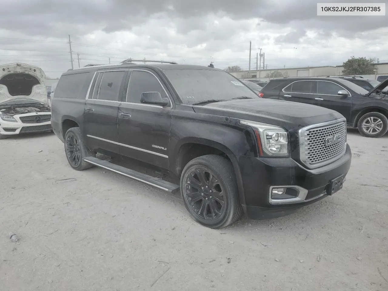 2015 GMC Yukon Xl Denali VIN: 1GKS2JKJ2FR307385 Lot: 78431884