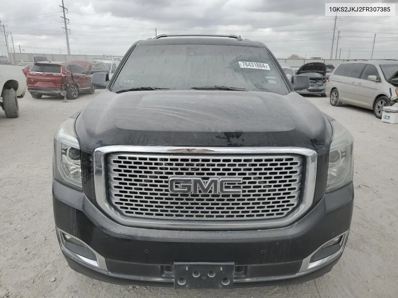 2015 GMC Yukon Xl Denali VIN: 1GKS2JKJ2FR307385 Lot: 78431884