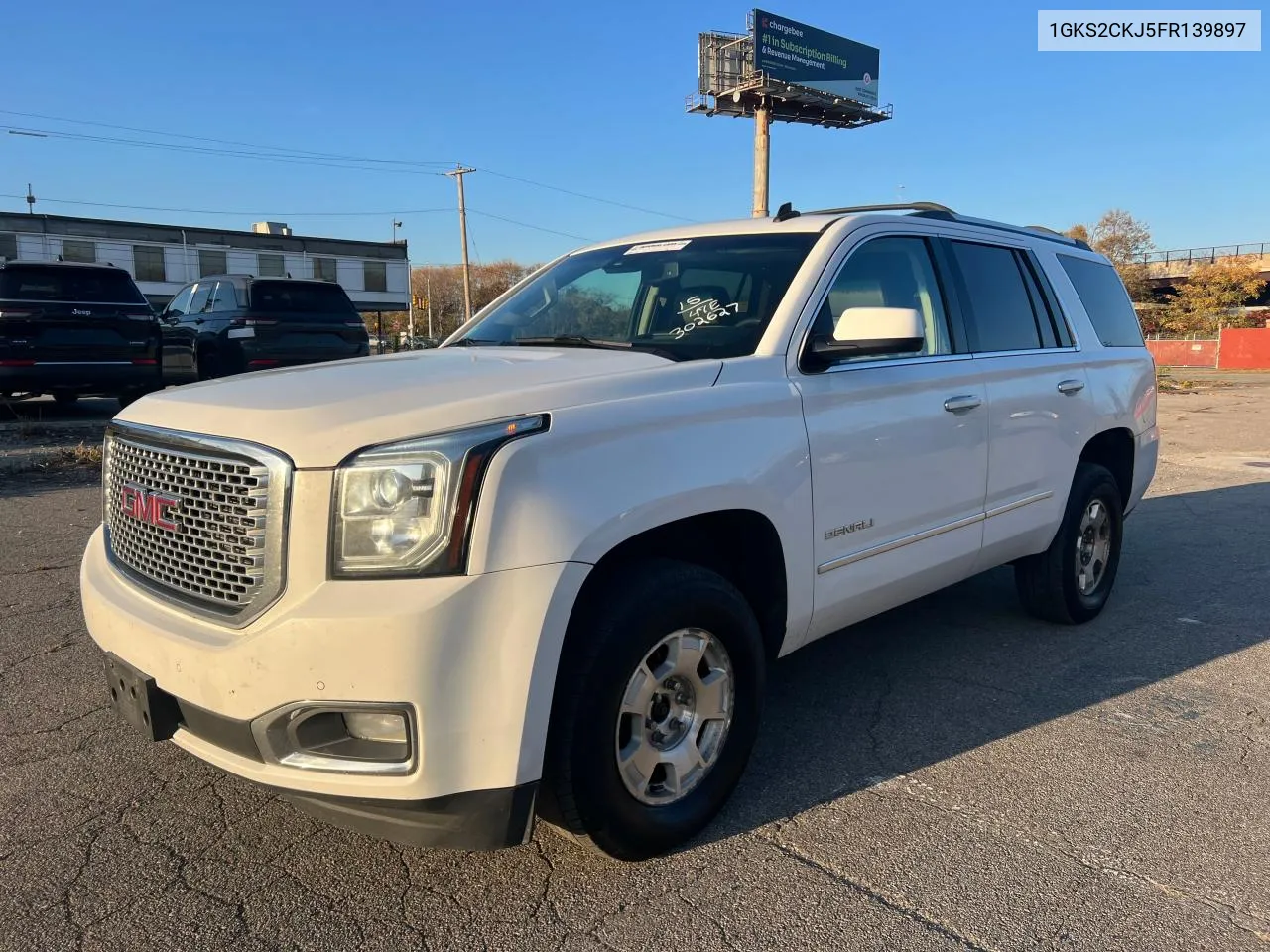 2015 GMC Yukon Denali VIN: 1GKS2CKJ5FR139897 Lot: 78522644