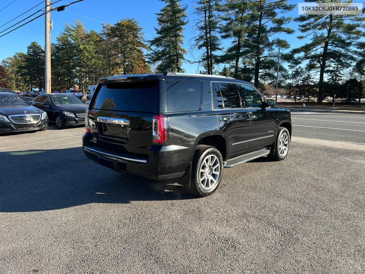 2015 GMC Yukon Denali VIN: 1GKS2CKJ0FR720885 Lot: 78731684