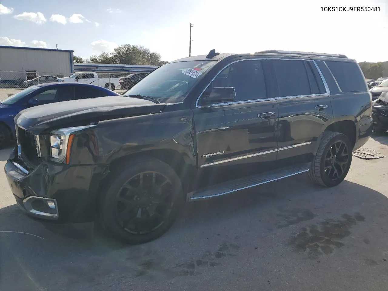 2015 GMC Yukon Denali VIN: 1GKS1CKJ9FR550481 Lot: 78855524