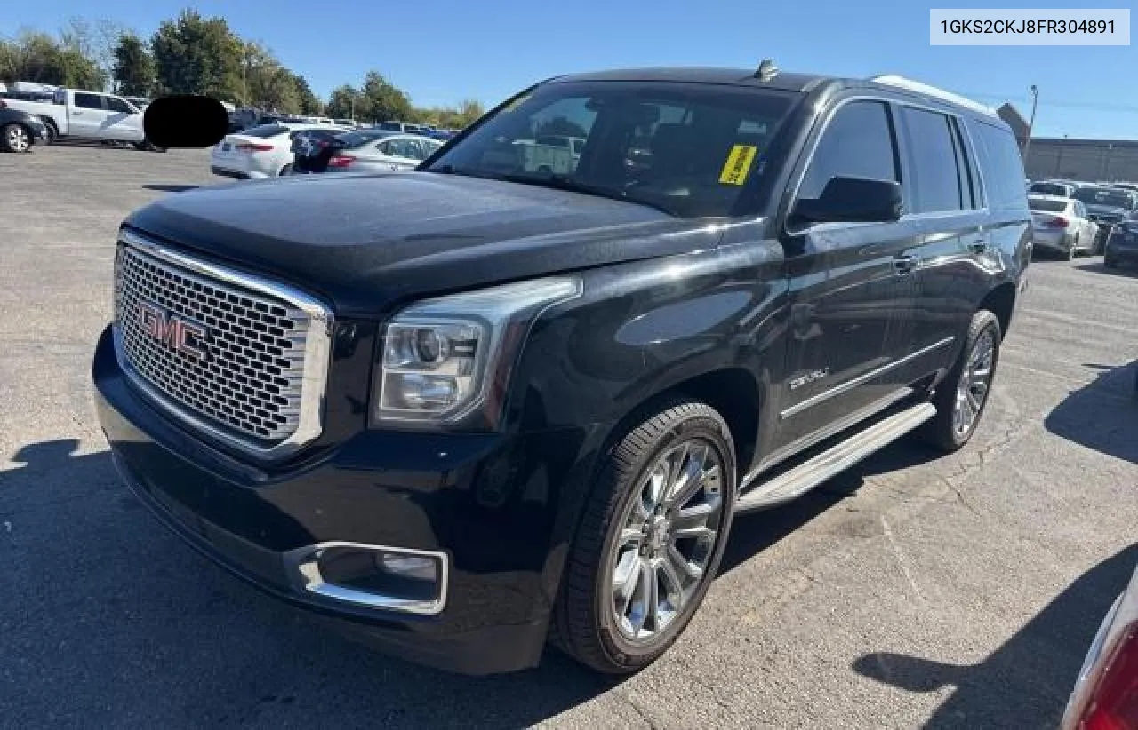 2015 GMC Yukon Denali VIN: 1GKS2CKJ8FR304891 Lot: 79098494