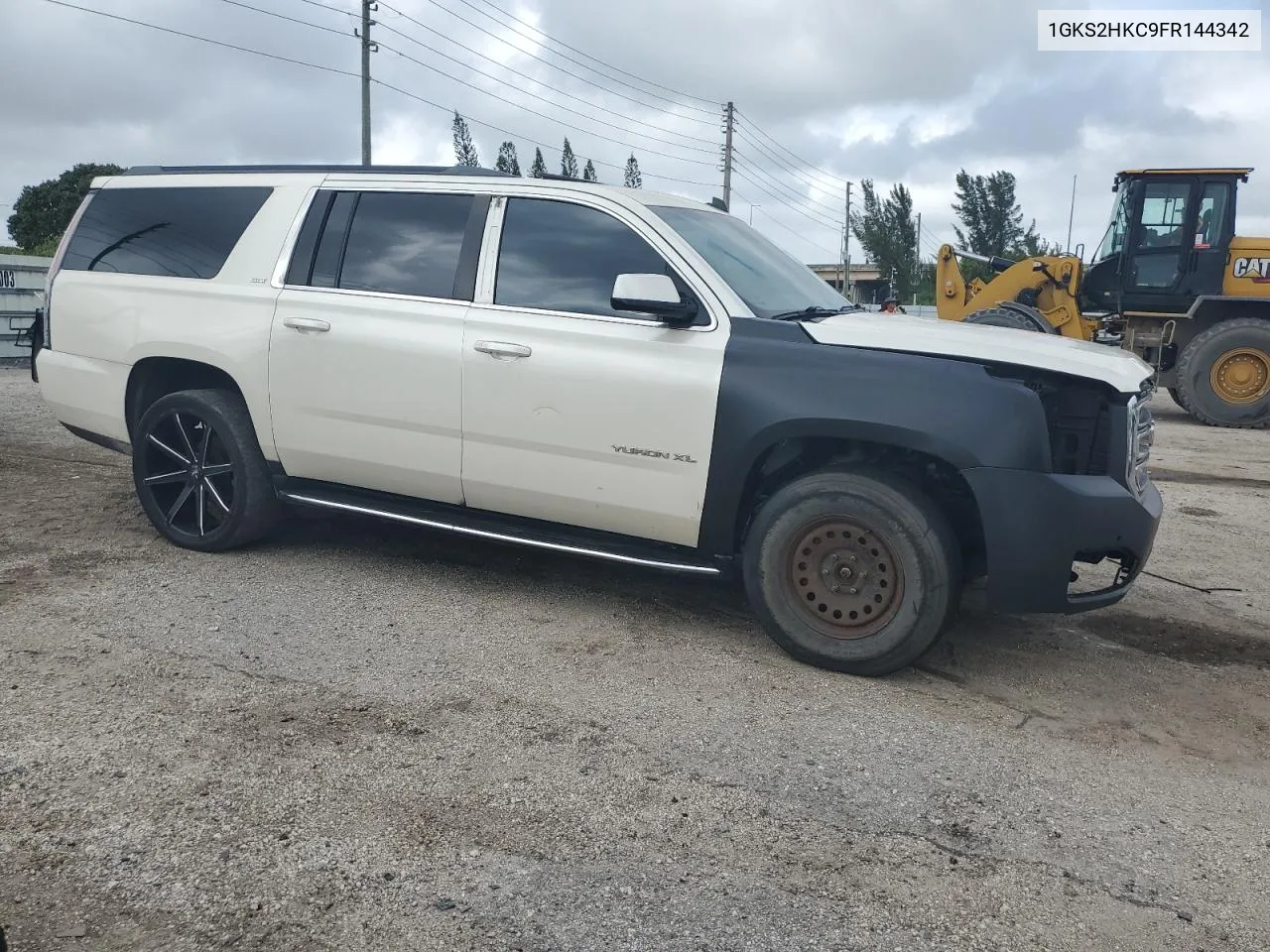 2015 GMC Yukon Xl K1500 Slt VIN: 1GKS2HKC9FR144342 Lot: 79446354