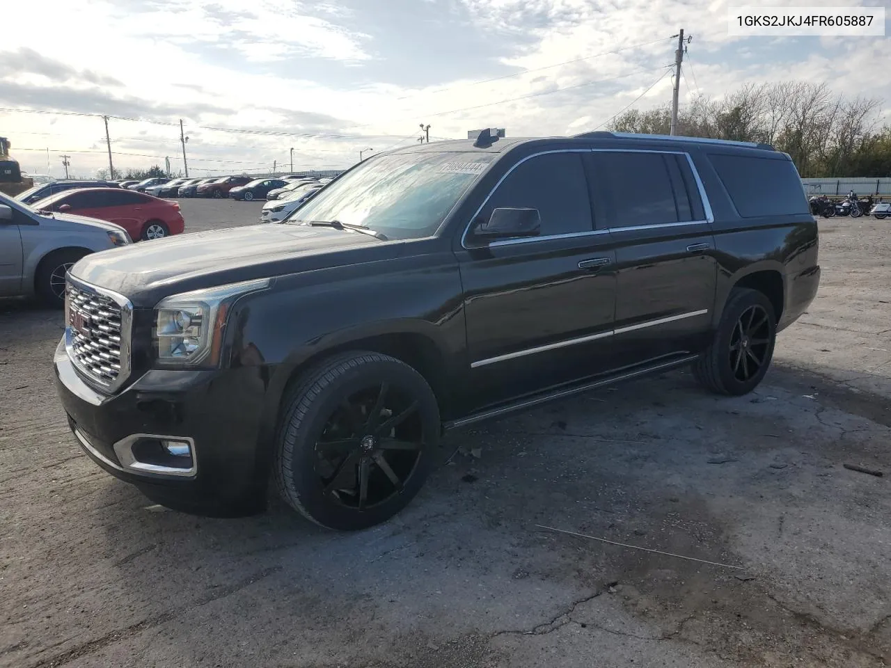 2015 GMC Yukon Xl Denali VIN: 1GKS2JKJ4FR605887 Lot: 79894444