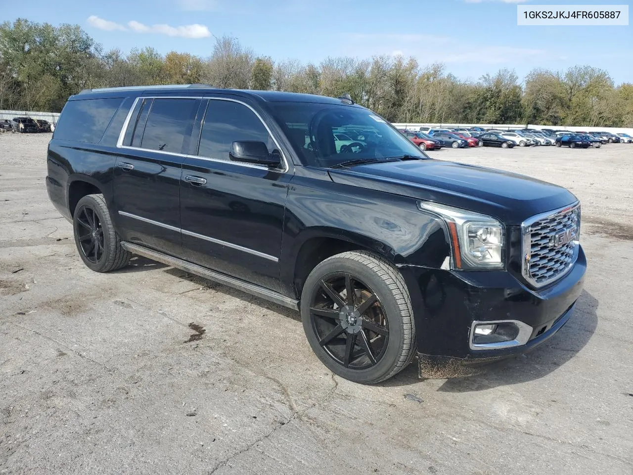 2015 GMC Yukon Xl Denali VIN: 1GKS2JKJ4FR605887 Lot: 79894444