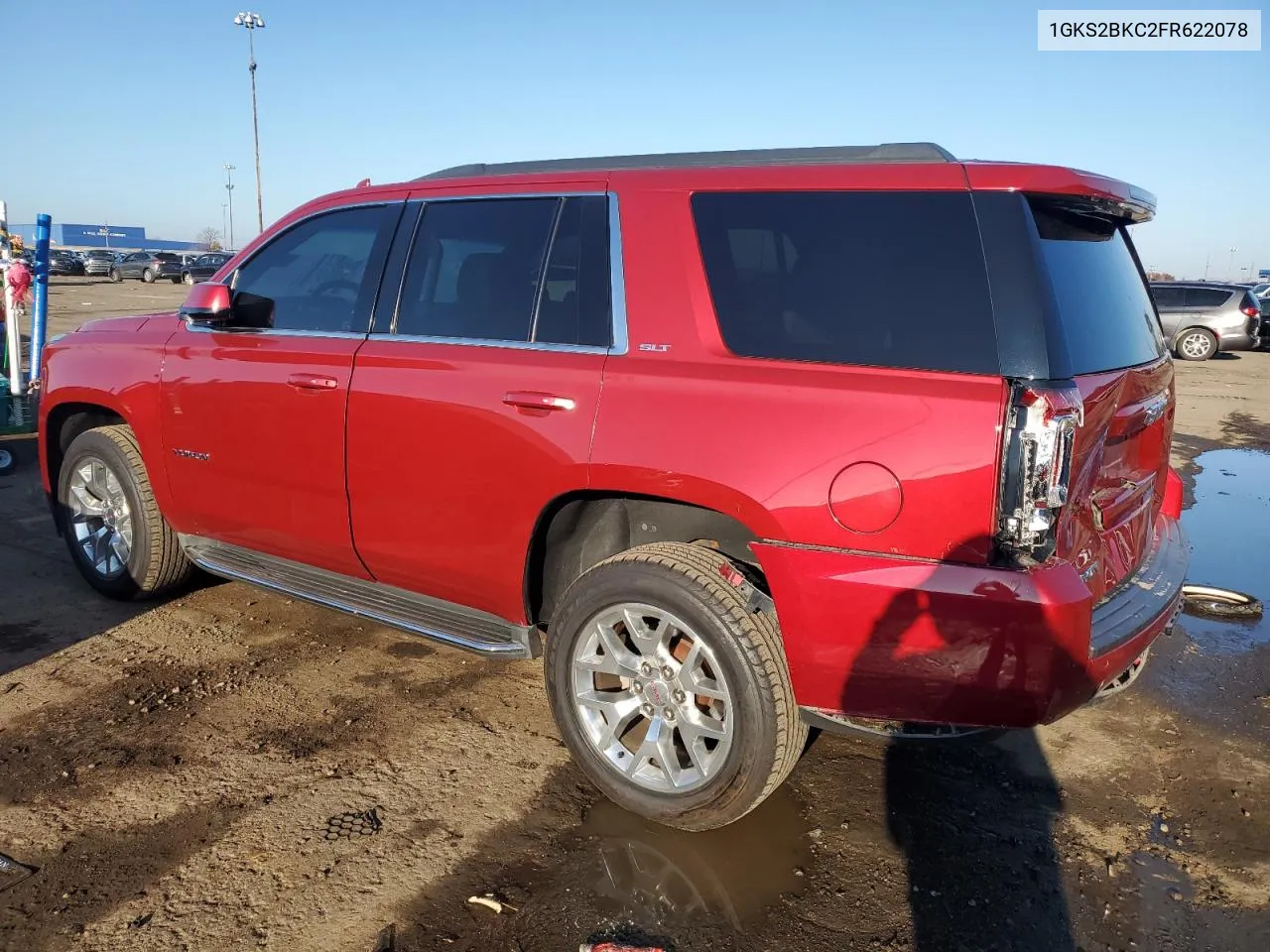 2015 GMC Yukon Slt VIN: 1GKS2BKC2FR622078 Lot: 79930234