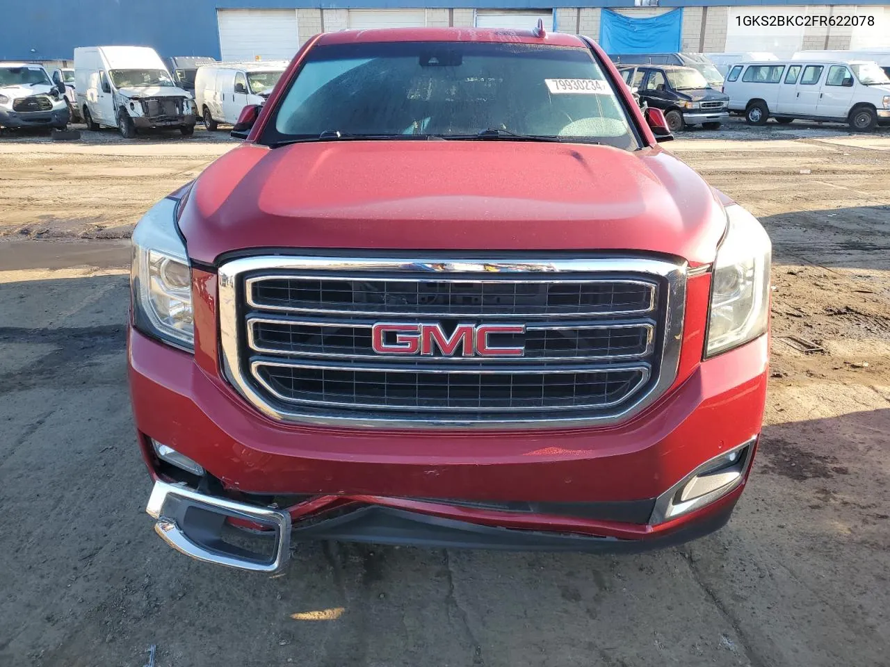 2015 GMC Yukon Slt VIN: 1GKS2BKC2FR622078 Lot: 79930234