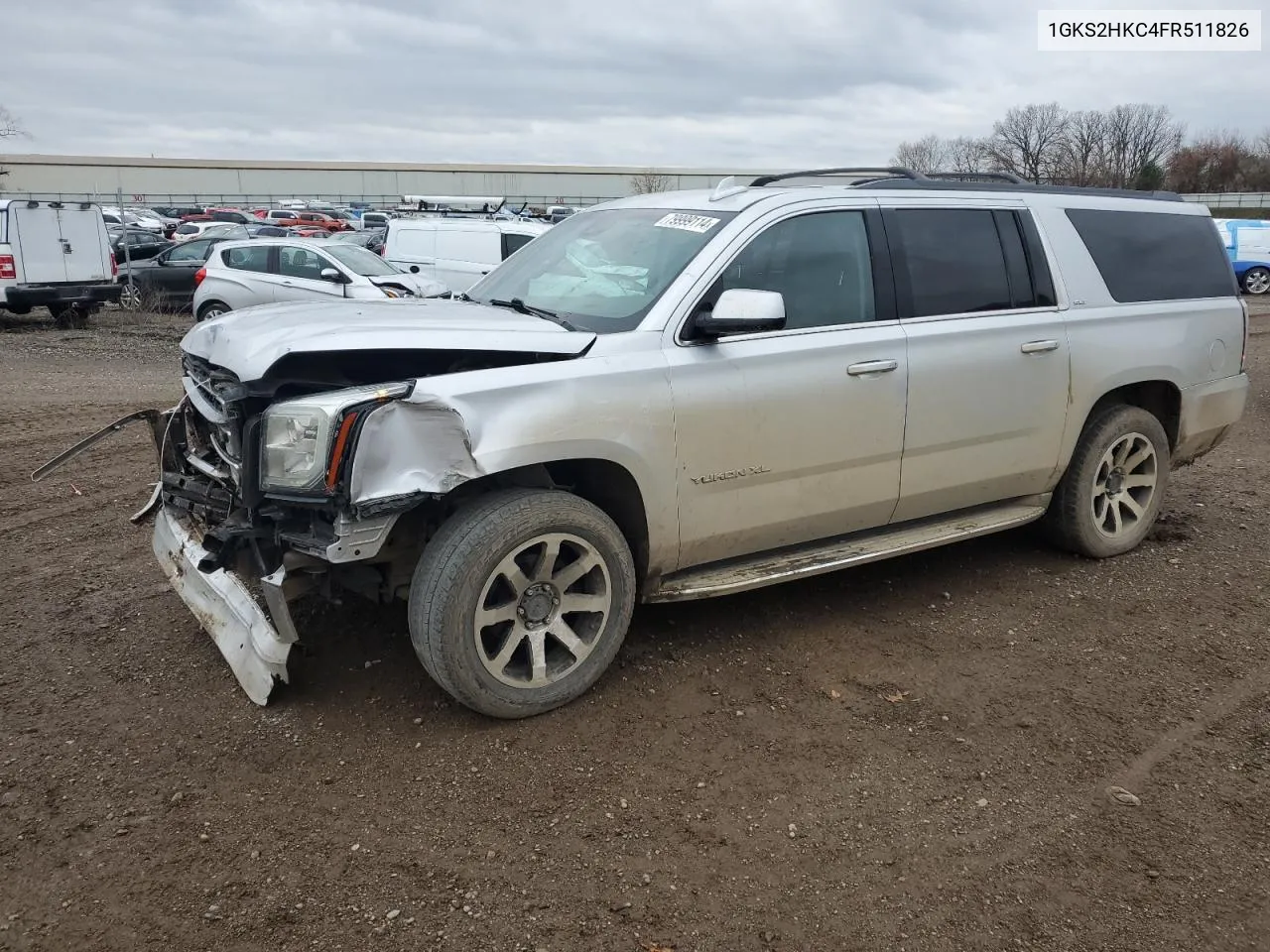 2015 GMC Yukon Xl K1500 Slt VIN: 1GKS2HKC4FR511826 Lot: 79999114