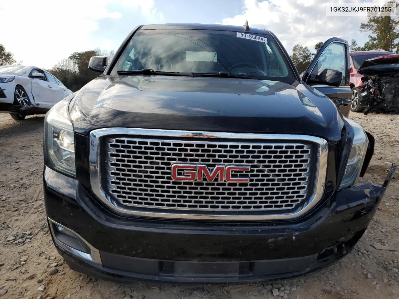 2015 GMC Yukon Xl Denali VIN: 1GKS2JKJ9FR701255 Lot: 80185094