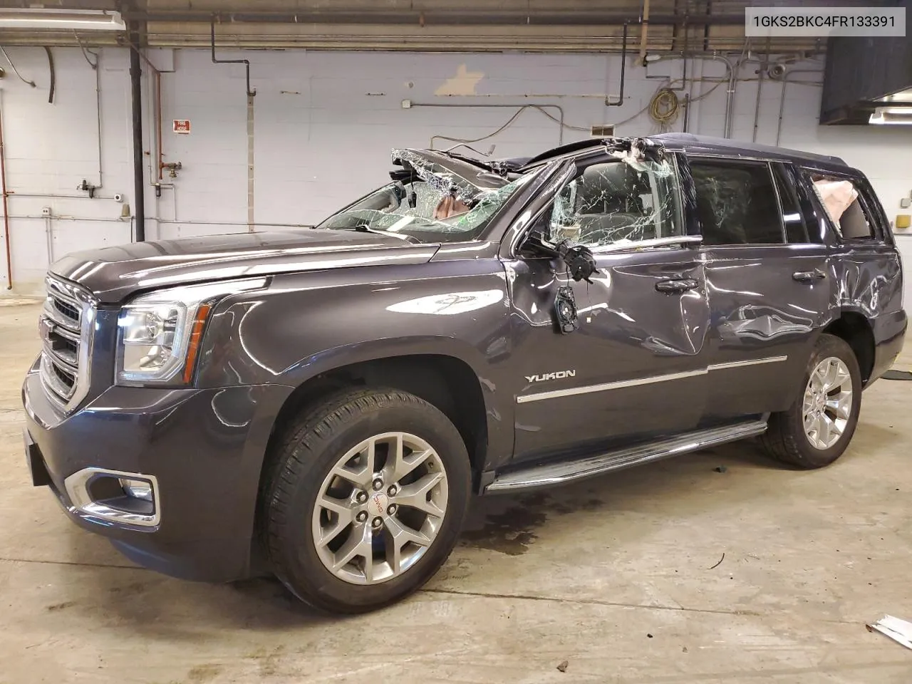 2015 GMC Yukon Slt VIN: 1GKS2BKC4FR133391 Lot: 80229074