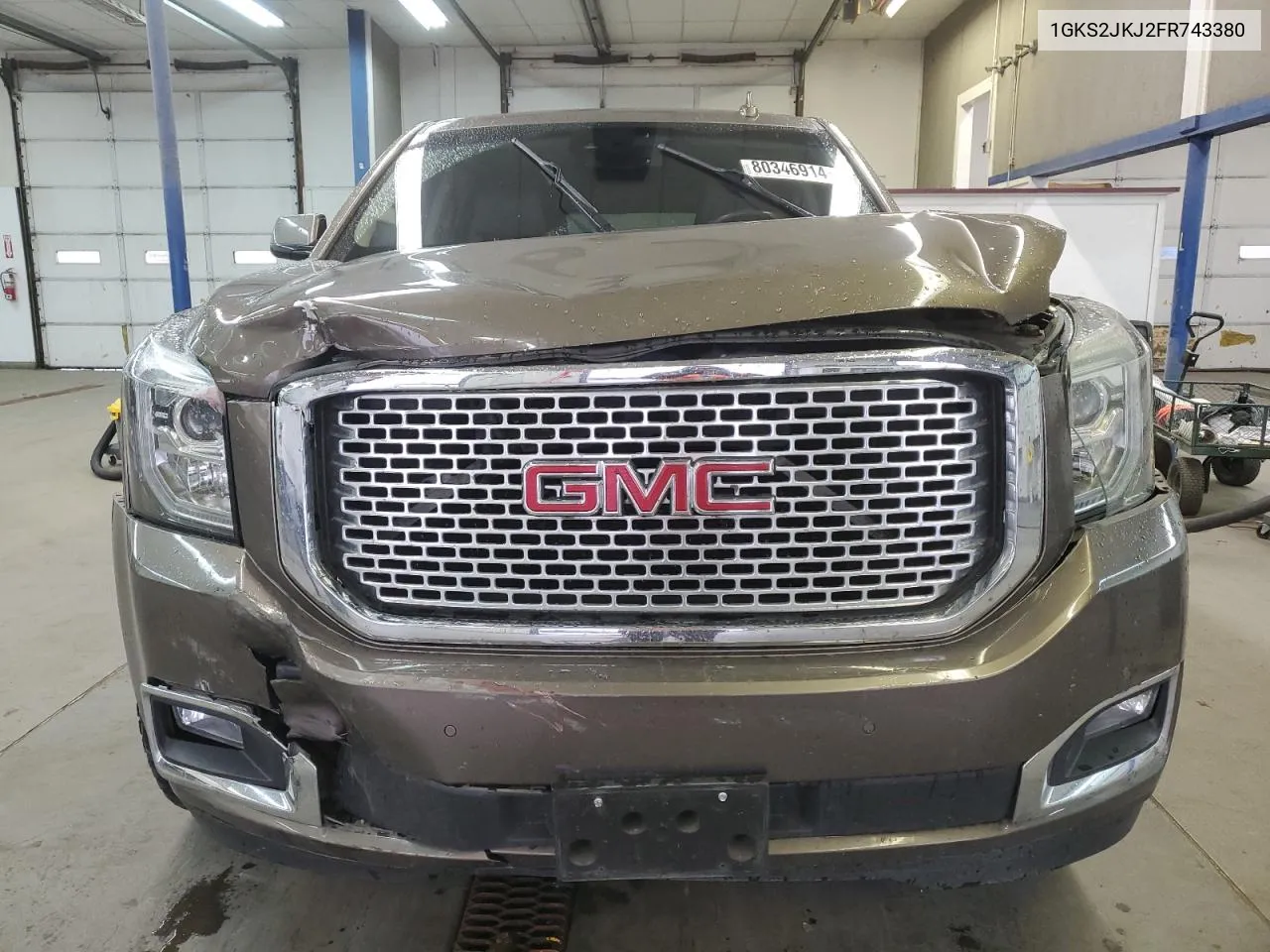 2015 GMC Yukon Xl Denali VIN: 1GKS2JKJ2FR743380 Lot: 80346914