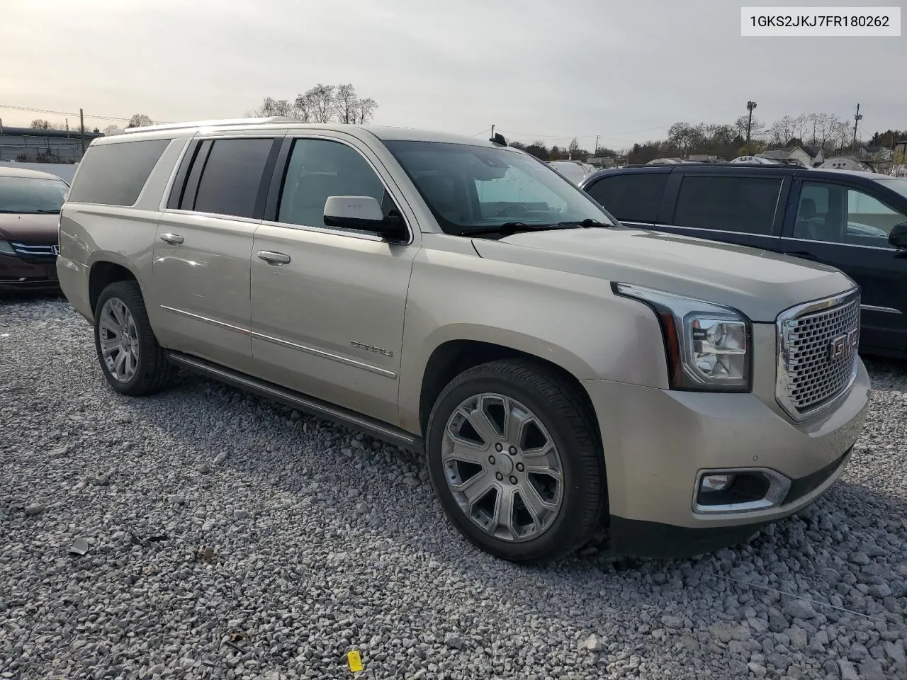 2015 GMC Yukon Xl Denali VIN: 1GKS2JKJ7FR180262 Lot: 80437354