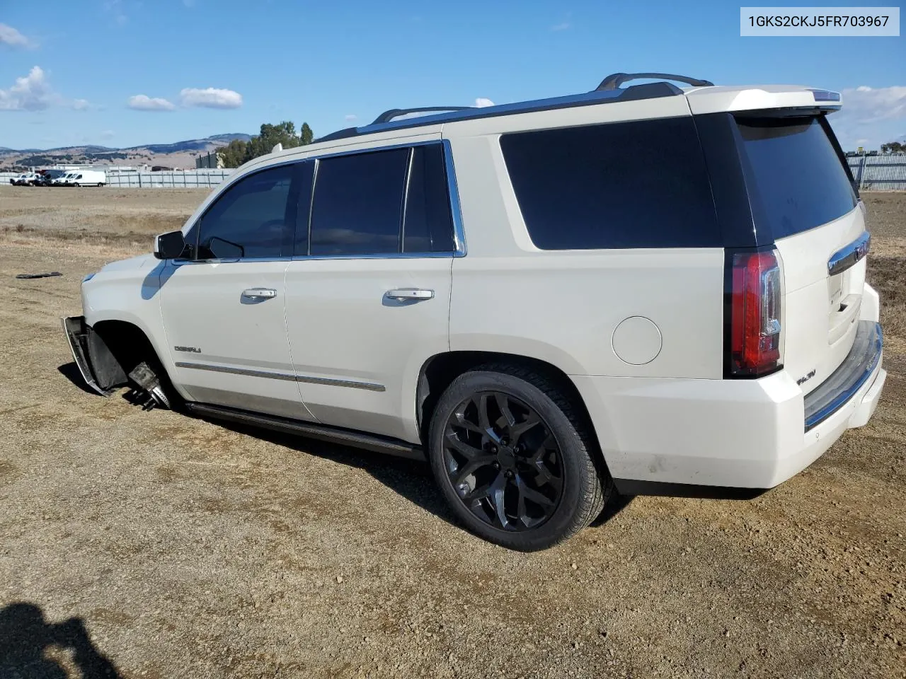 2015 GMC Yukon Denali VIN: 1GKS2CKJ5FR703967 Lot: 80775404