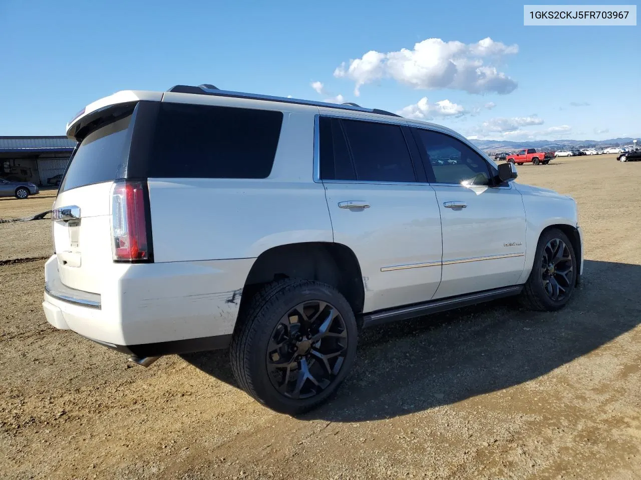 2015 GMC Yukon Denali VIN: 1GKS2CKJ5FR703967 Lot: 80775404