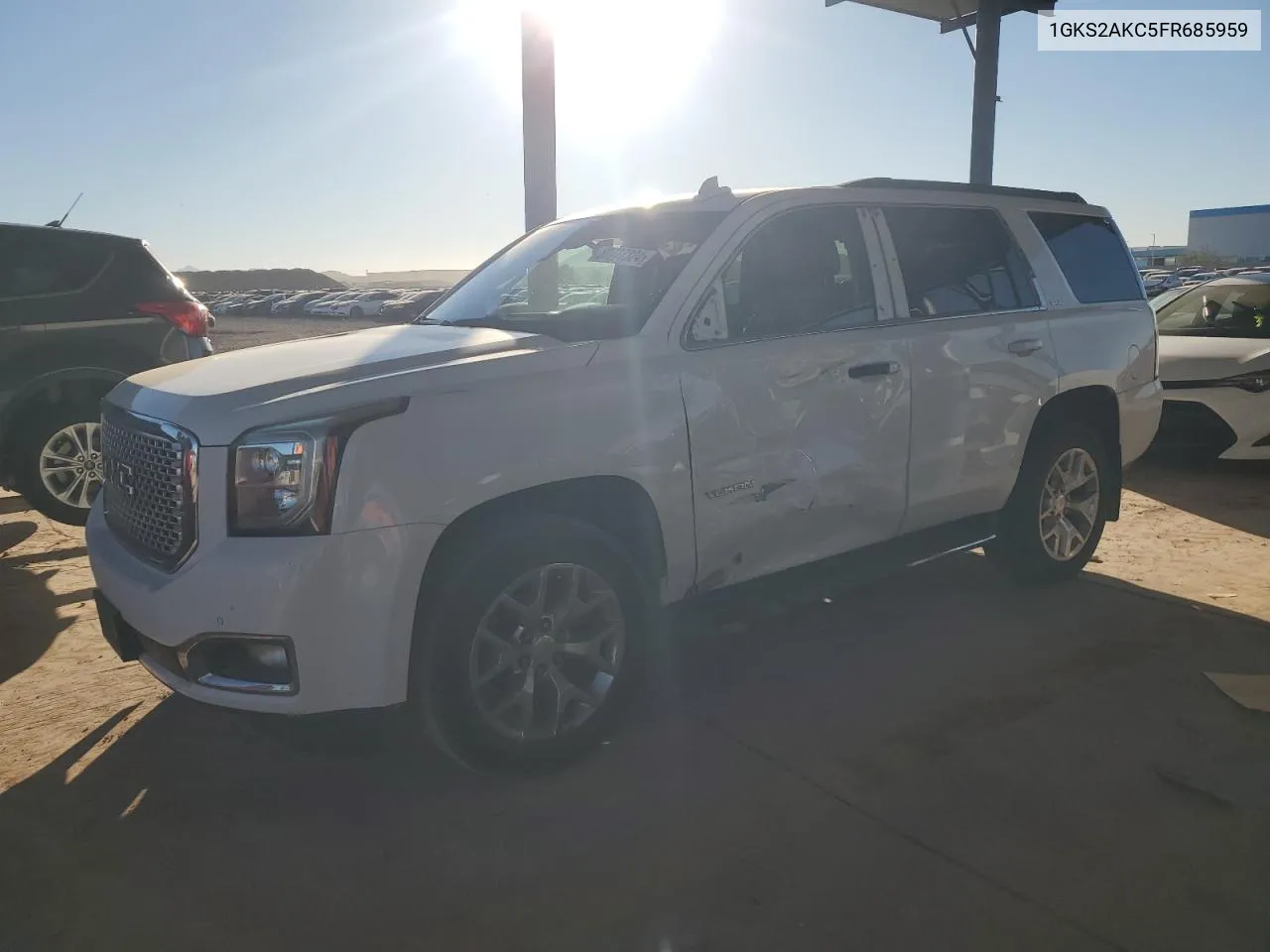 2015 GMC Yukon Sle VIN: 1GKS2AKC5FR685959 Lot: 80777324