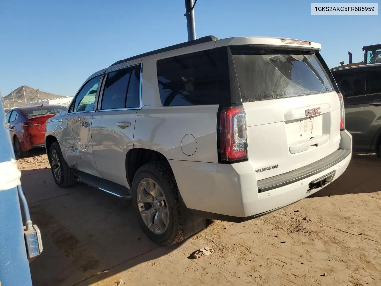 2015 GMC Yukon Sle VIN: 1GKS2AKC5FR685959 Lot: 80777324