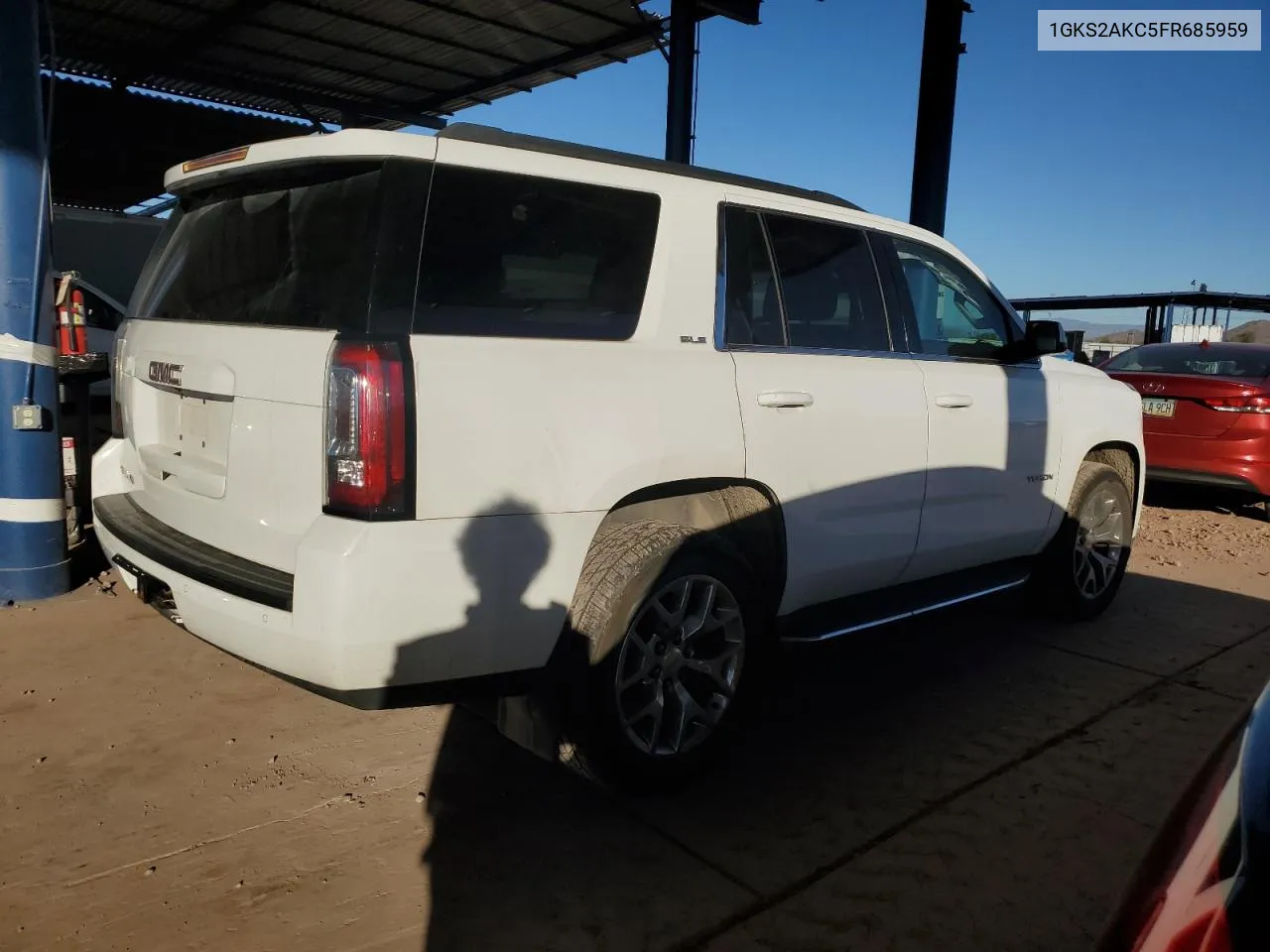 2015 GMC Yukon Sle VIN: 1GKS2AKC5FR685959 Lot: 80777324