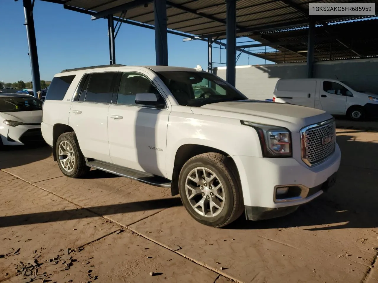 2015 GMC Yukon Sle VIN: 1GKS2AKC5FR685959 Lot: 80777324