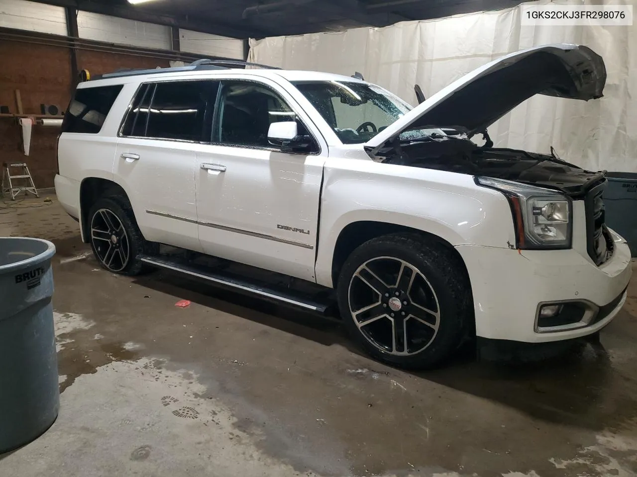 2015 GMC Yukon Denali VIN: 1GKS2CKJ3FR298076 Lot: 80798354