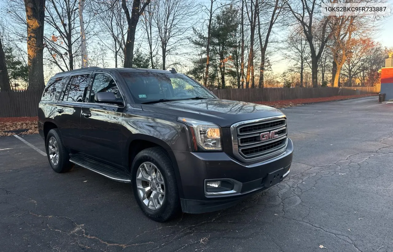 2015 GMC Yukon Slt VIN: 1GKS2BKC9FR733887 Lot: 81400234