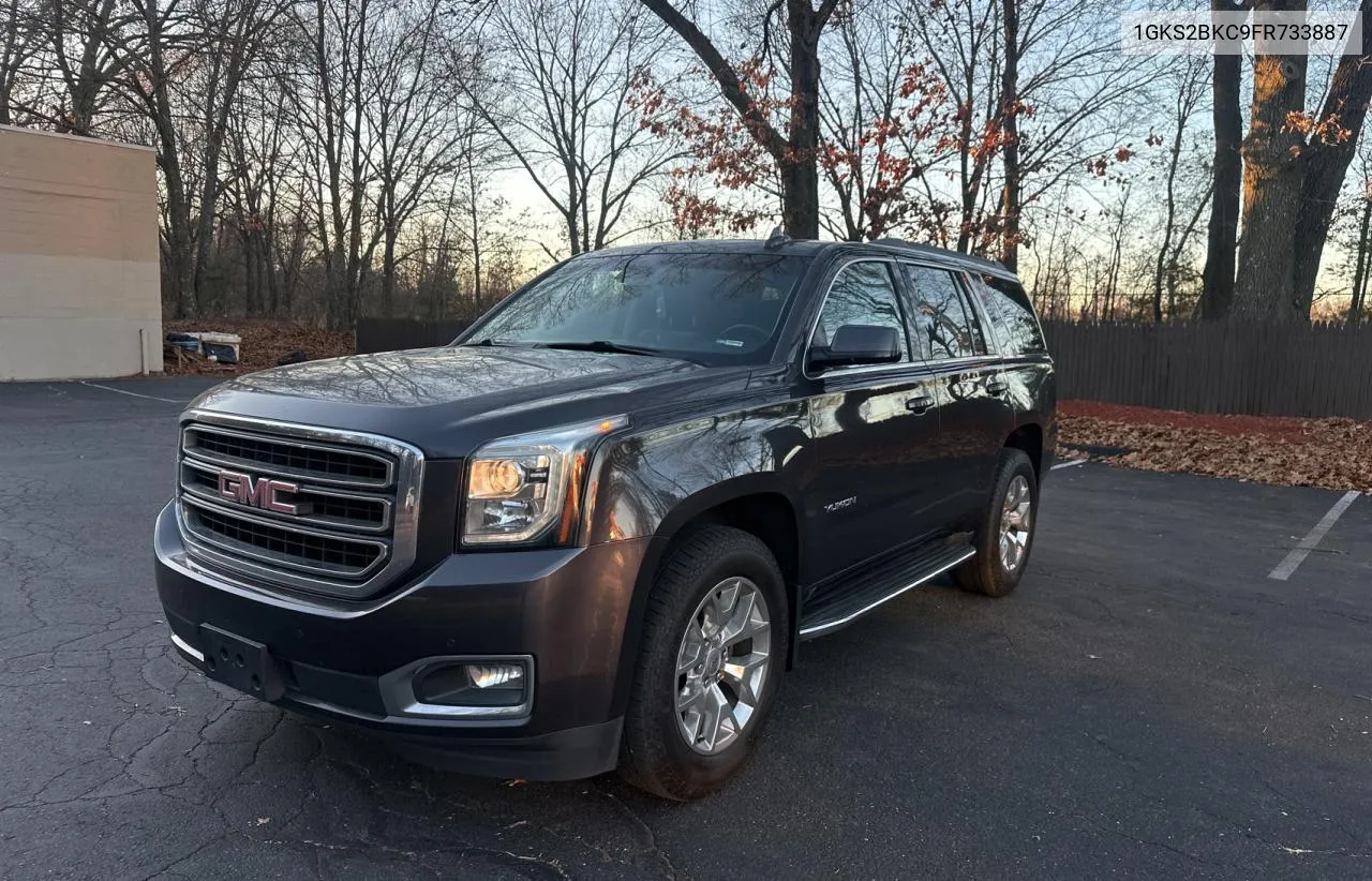 2015 GMC Yukon Slt VIN: 1GKS2BKC9FR733887 Lot: 81400234