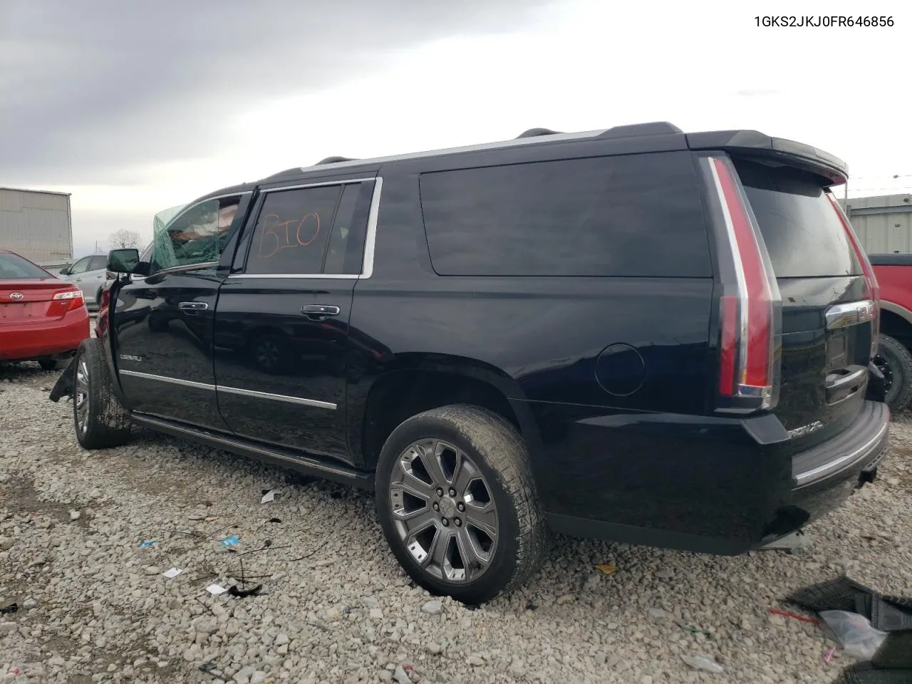 2015 GMC Yukon Xl Denali VIN: 1GKS2JKJ0FR646856 Lot: 81482733