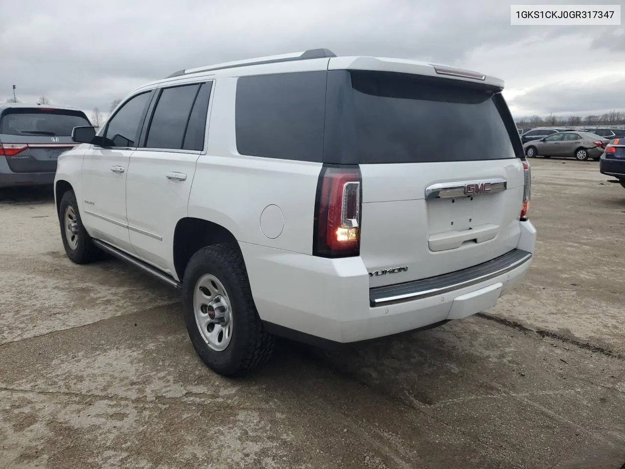 2016 GMC Yukon Denali VIN: 1GKS1CKJ0GR317347 Lot: 46375844