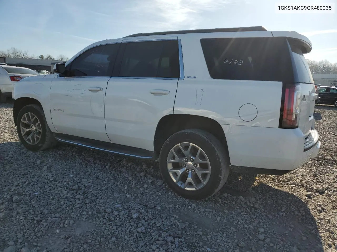 1GKS1AKC9GR480035 2016 GMC Yukon Sle