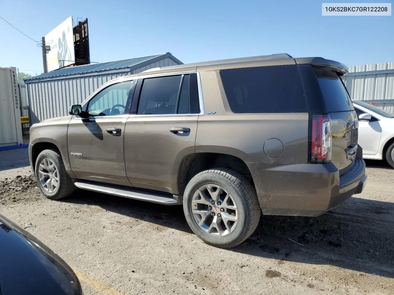 2016 GMC Yukon Slt VIN: 1GKS2BKC7GR122208 Lot: 50540764