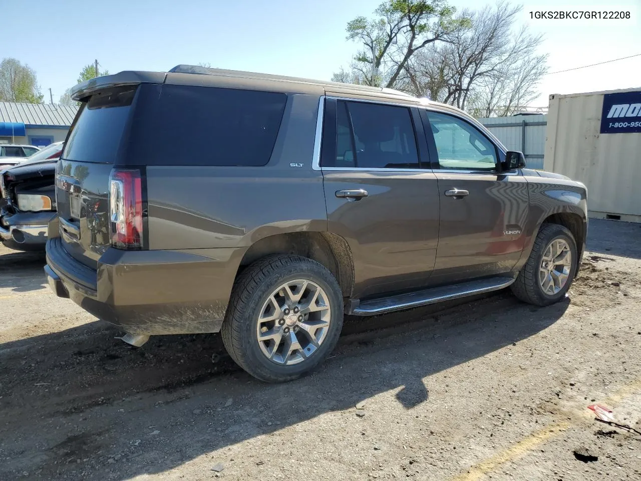 1GKS2BKC7GR122208 2016 GMC Yukon Slt