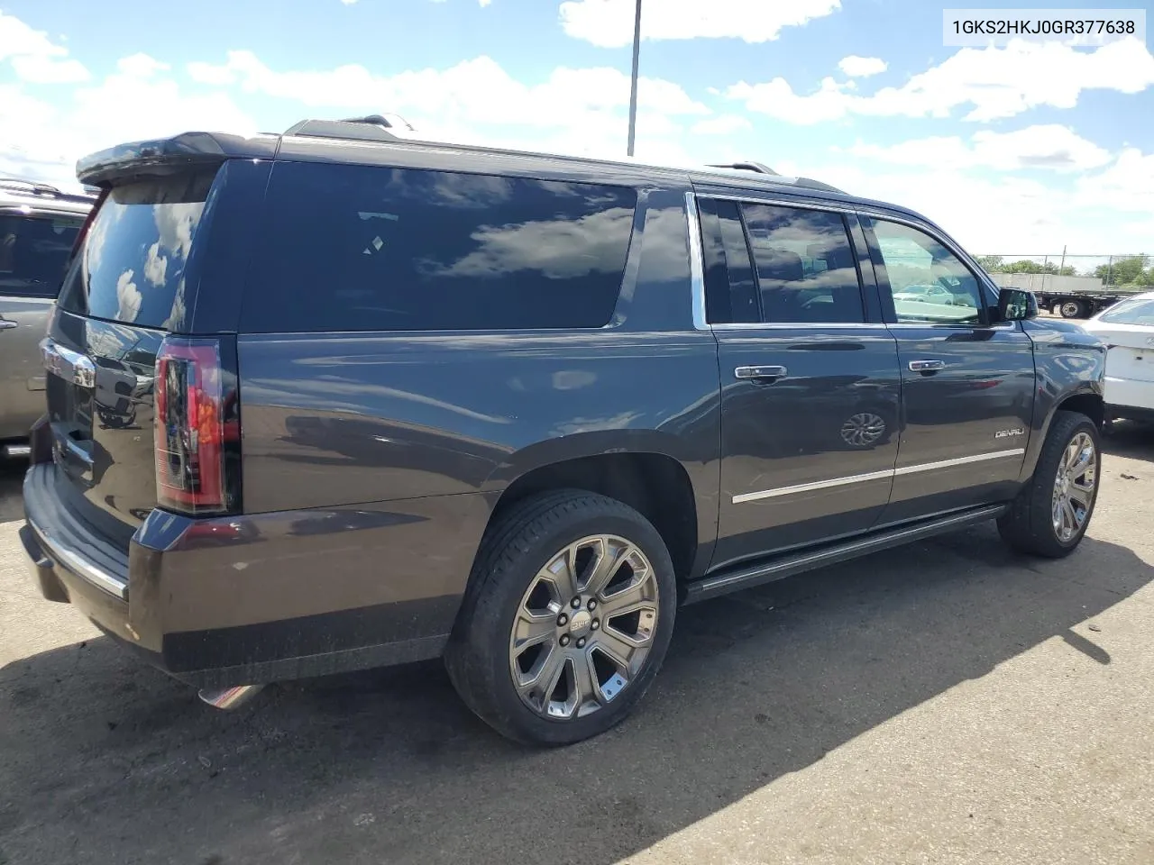 2016 GMC Yukon Xl Denali VIN: 1GKS2HKJ0GR377638 Lot: 54065194