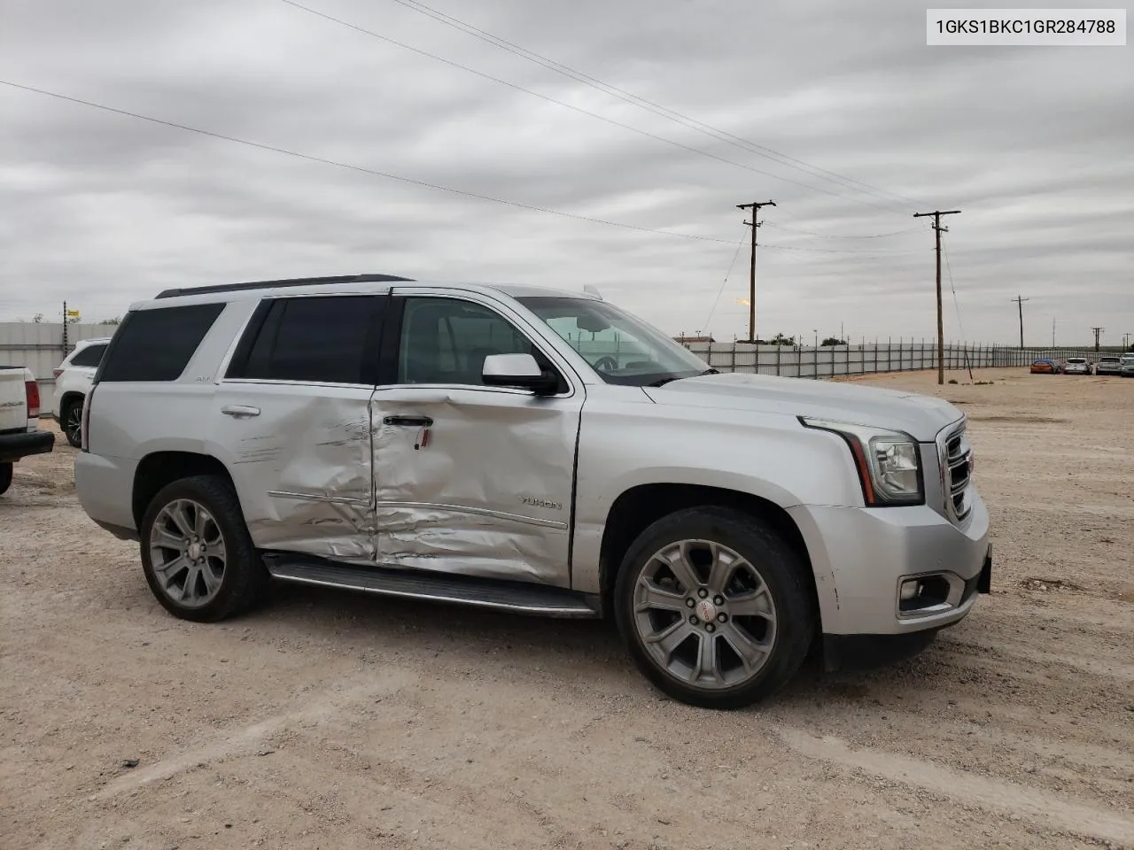 2016 GMC Yukon Slt VIN: 1GKS1BKC1GR284788 Lot: 54599514