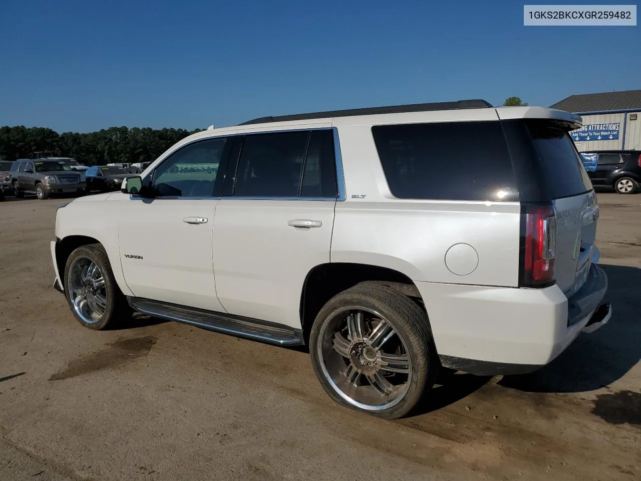 2016 GMC Yukon Slt VIN: 1GKS2BKCXGR259482 Lot: 58969134