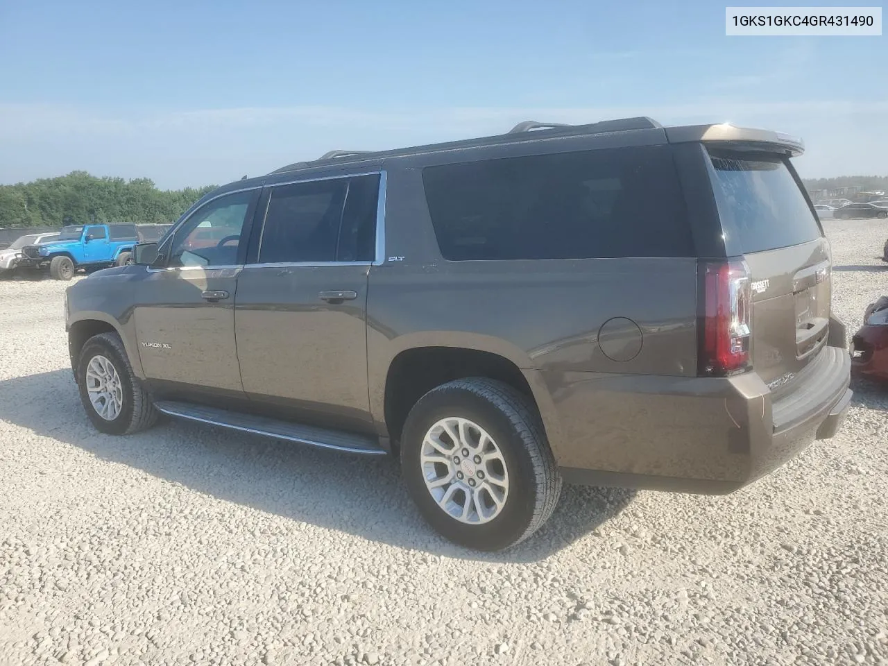 1GKS1GKC4GR431490 2016 GMC Yukon Xl C1500 Slt