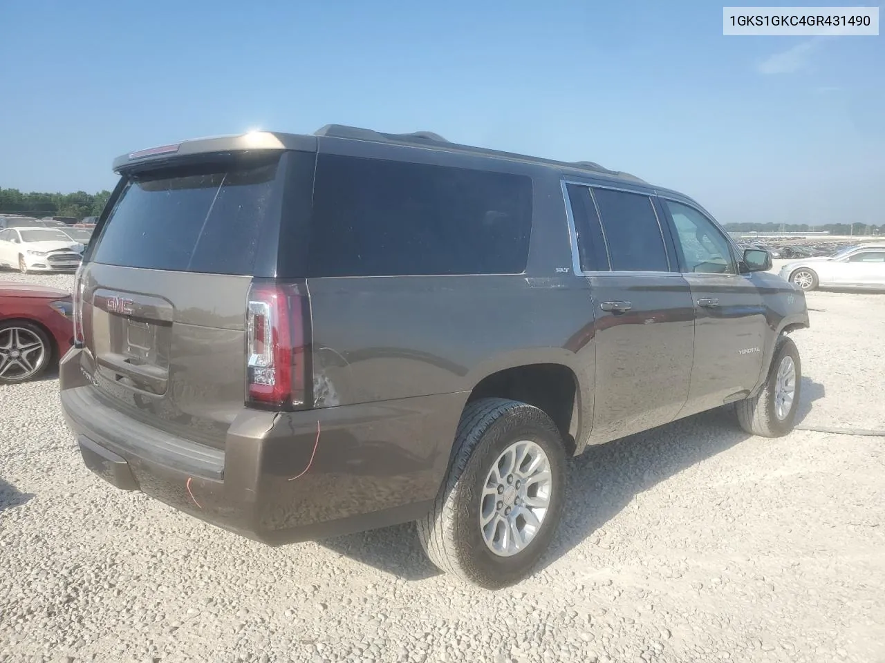 1GKS1GKC4GR431490 2016 GMC Yukon Xl C1500 Slt